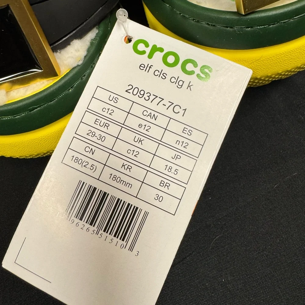 Crocs Kids Elf Classic Clog - C12
